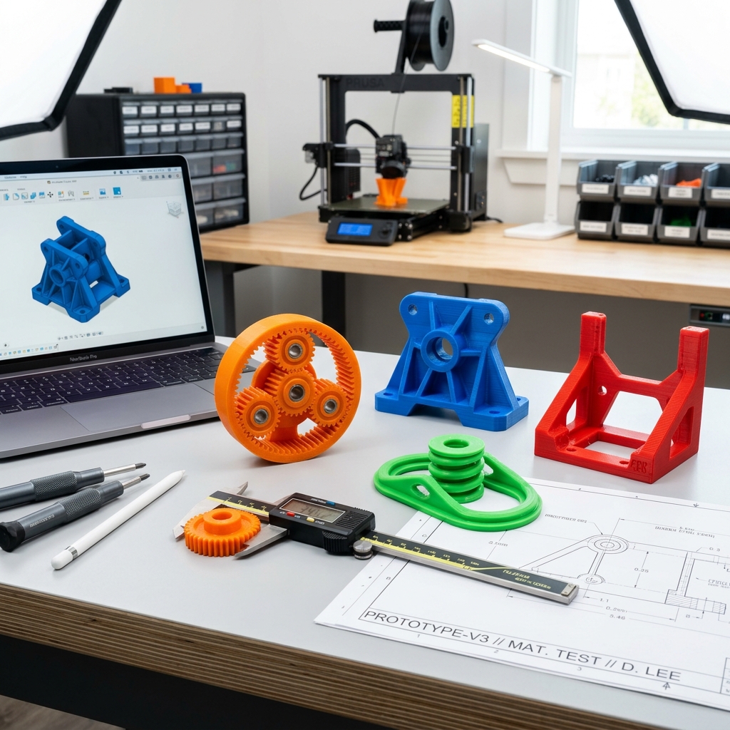 Prototipos y Piezas en 3D
